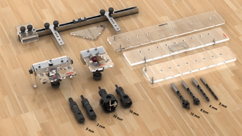 Sablon Multi Function Drilling Jigs Set